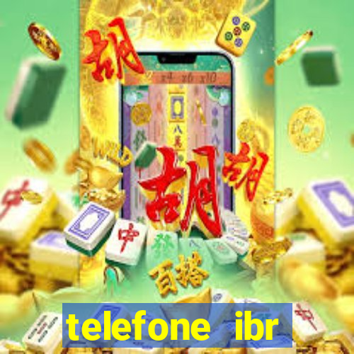 telefone ibr vitória da conquista