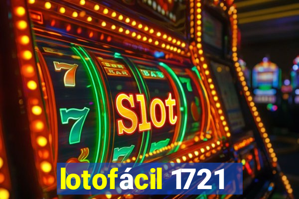 lotofácil 1721