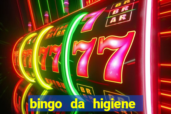 bingo da higiene para imprimir