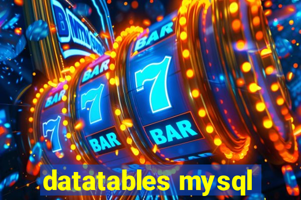 datatables mysql