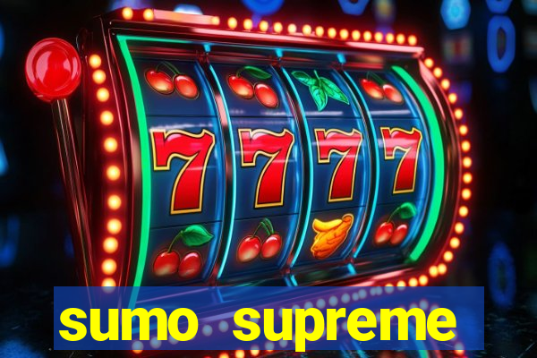 sumo supreme megaways slot