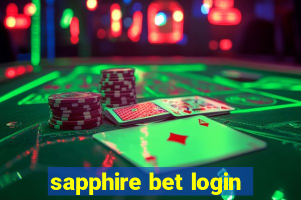 sapphire bet login