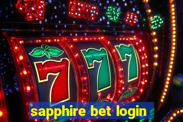 sapphire bet login