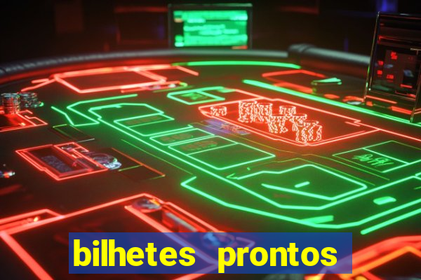 bilhetes prontos apostas esportivas