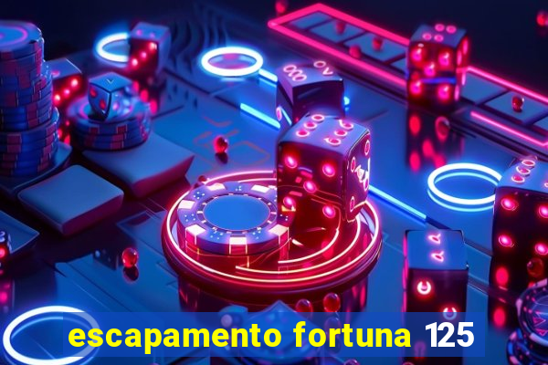 escapamento fortuna 125