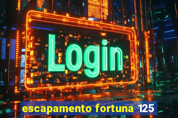 escapamento fortuna 125