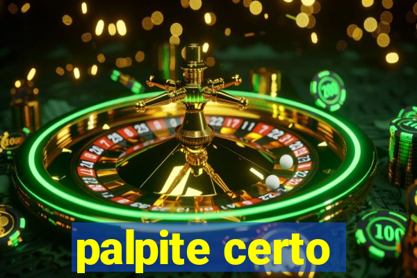 palpite certo