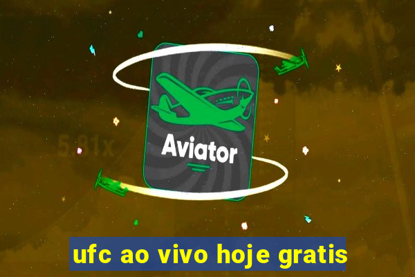 ufc ao vivo hoje gratis