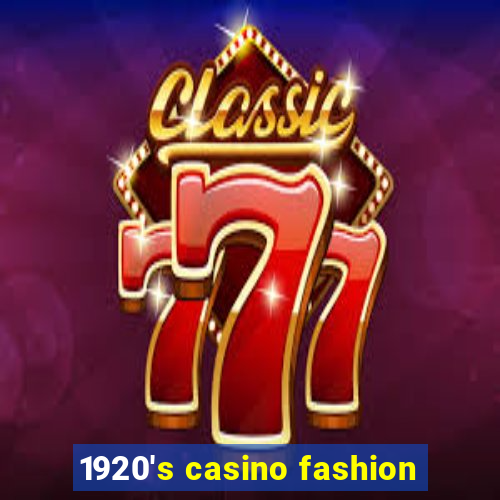 1920's casino fashion