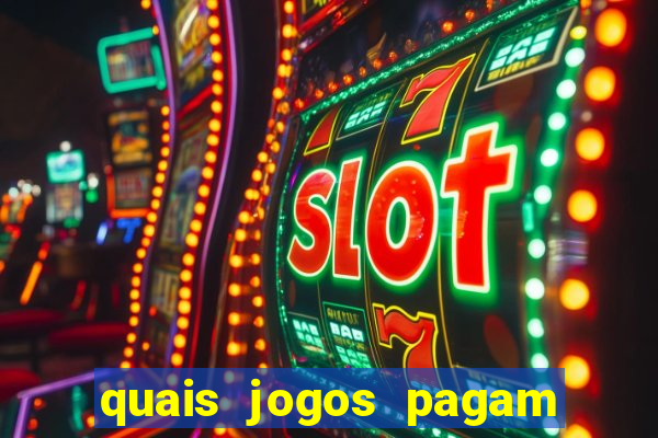 quais jogos pagam de verdade no pix