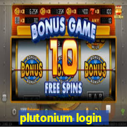 plutonium login