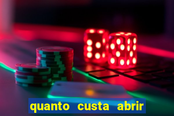 quanto custa abrir um cassino online