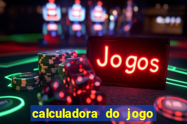 calculadora do jogo do bicho