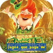 jogos que paga de verdade no pix