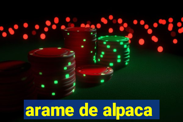 arame de alpaca