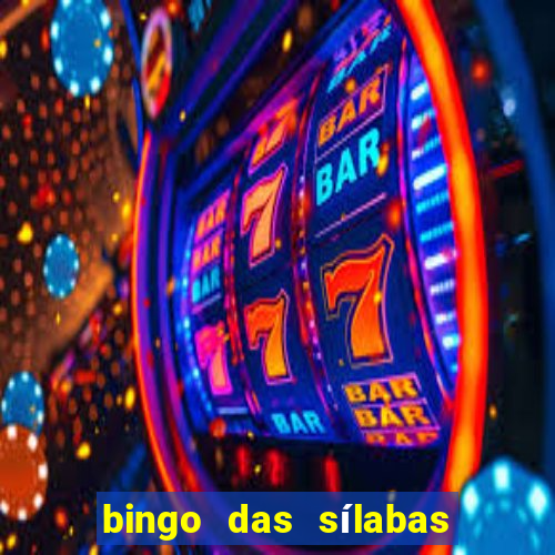 bingo das sílabas como jogar