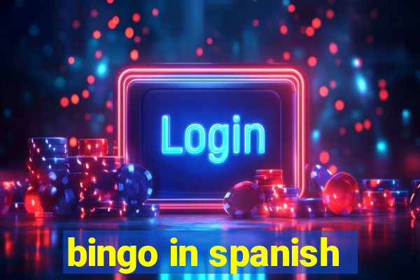 bingo in spanish