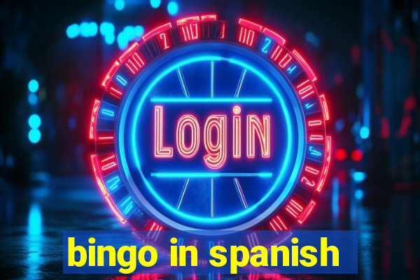 bingo in spanish