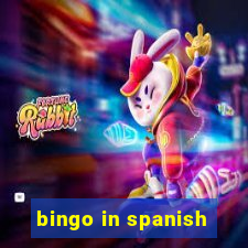 bingo in spanish