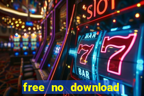 free no download casino slots