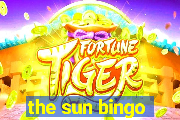 the sun bingo