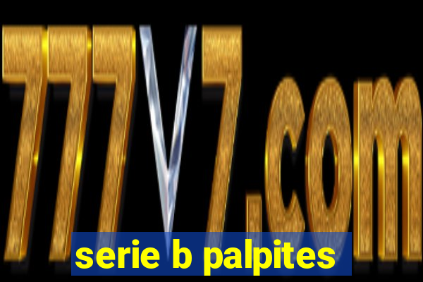 serie b palpites