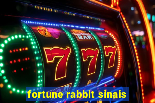 fortune rabbit sinais