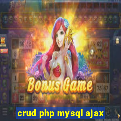 crud php mysql ajax