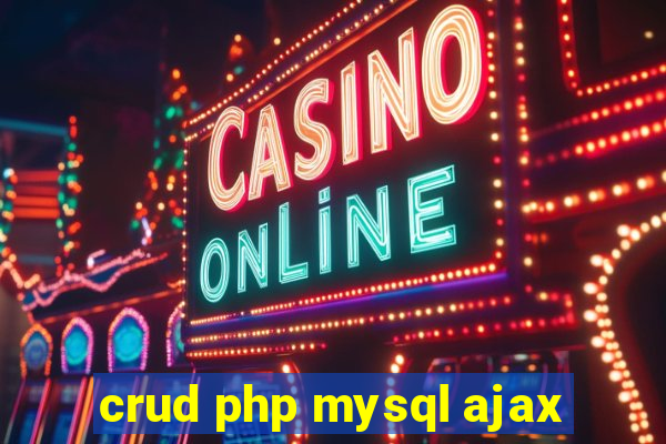 crud php mysql ajax