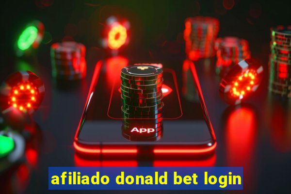 afiliado donald bet login