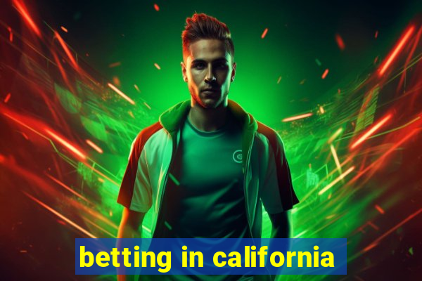 betting in california