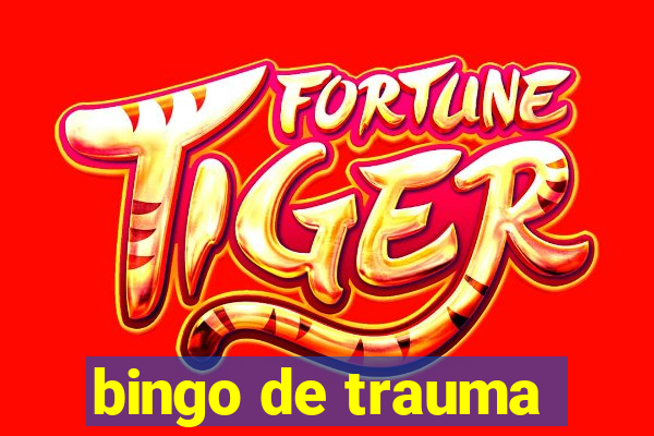 bingo de trauma