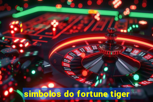 simbolos do fortune tiger