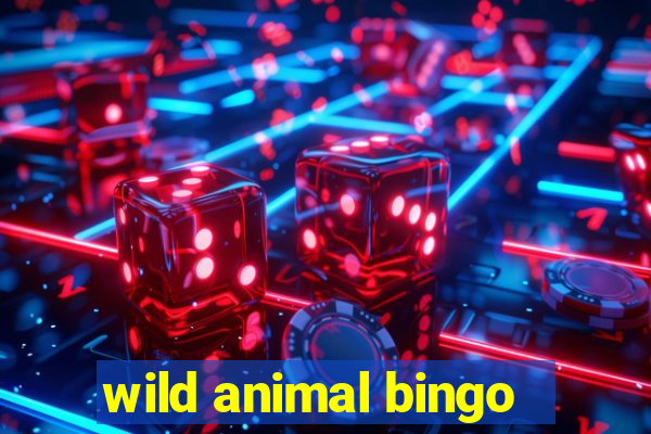 wild animal bingo