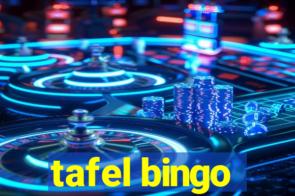 tafel bingo