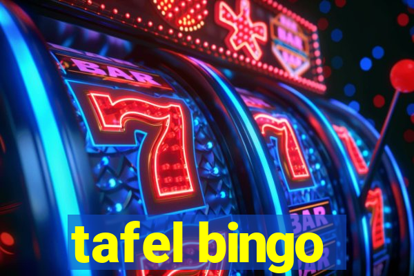 tafel bingo