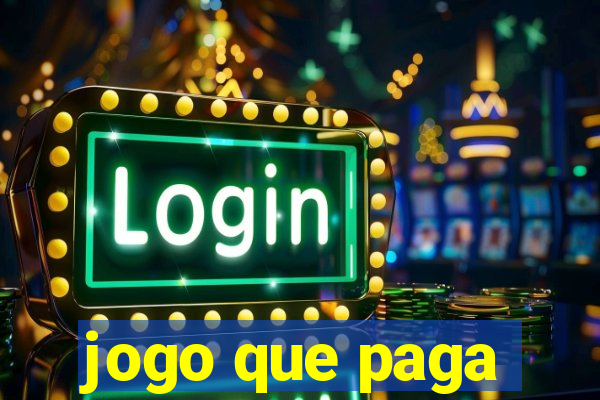 jogo que paga