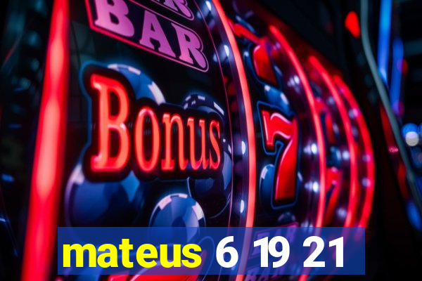 mateus 6 19 21