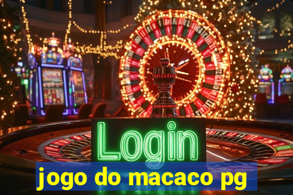 jogo do macaco pg