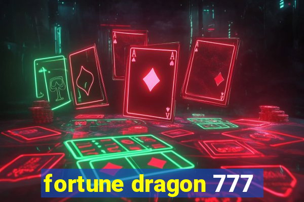 fortune dragon 777