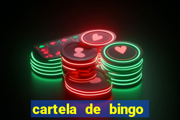 cartela de bingo do alfabeto para imprimir