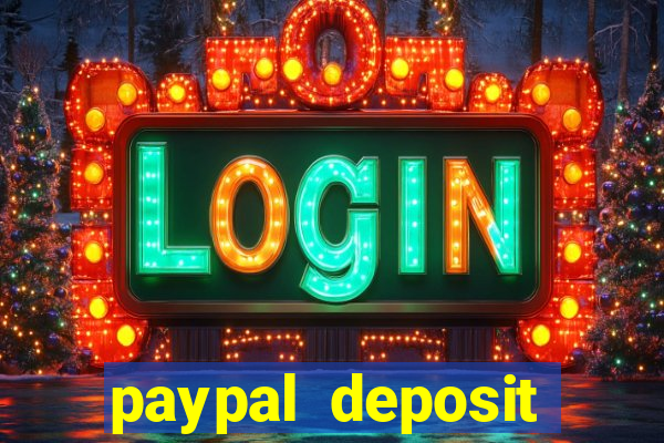 paypal deposit online casino