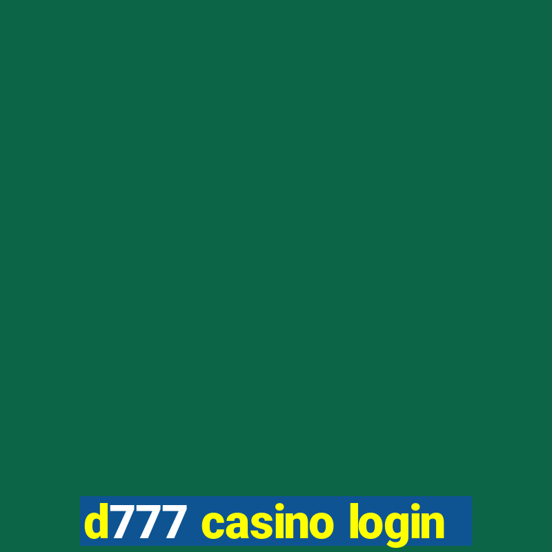 d777 casino login