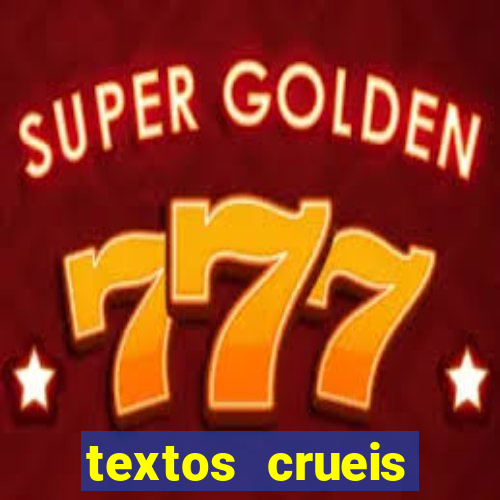 textos crueis demais pdf