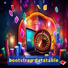 bootstrap datatable