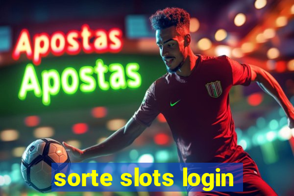 sorte slots login