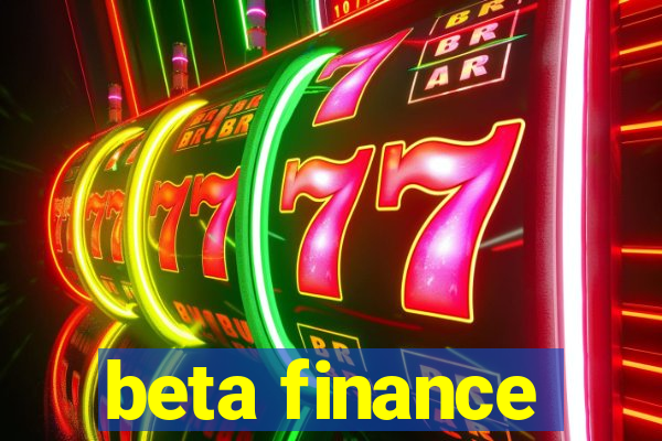 beta finance