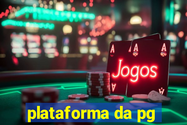 plataforma da pg