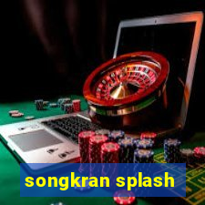 songkran splash