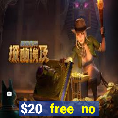 $20 free no deposit casino us